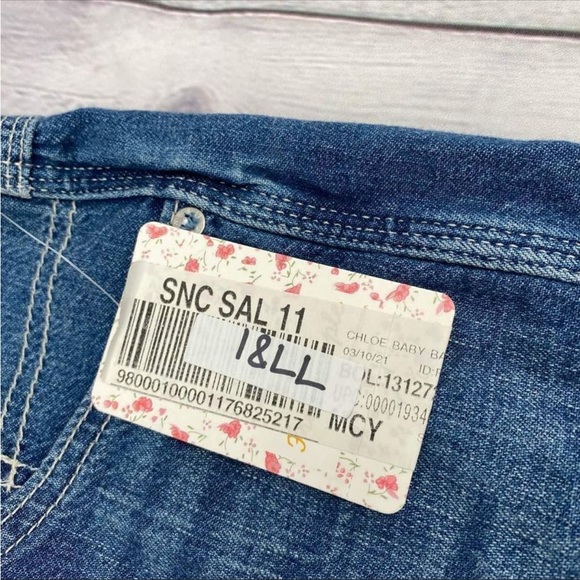 NWT Free People Chloe Baby Barrel Jeans Women’s Size S - Picture 9 of 11